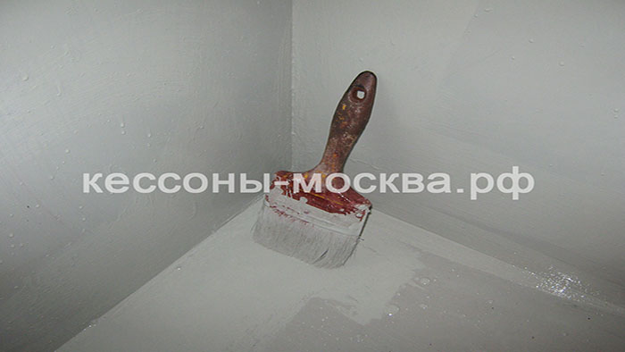 Покраска кессона Москва